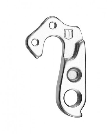 derailleurhanger GH-219 Haibike, Bergamont 57 mm zilver