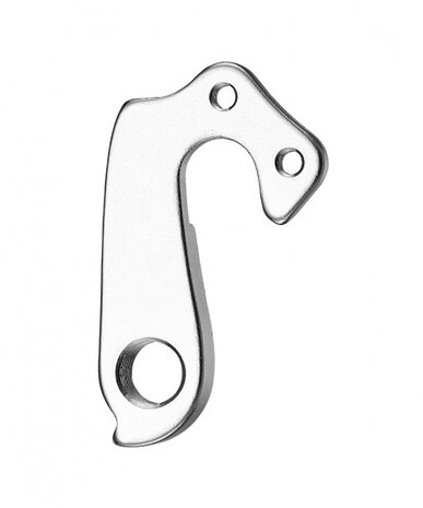 derailleurhanger GH-219 Haibike, Bergamont 57 mm zilver