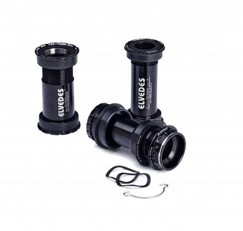 bottom bracket Shimano kunststof/staal 86-92 mm zwart