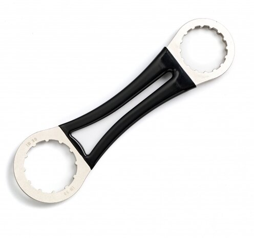 trapas-sleutel Twist-fit 24,5 cm staal zilver/zwart