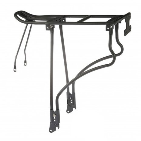 achterdrager CL-552-1 aluminium 26-28 inch zwart