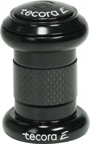 balhoofdstel Ahead 1 1/8 inch aluminium zwart