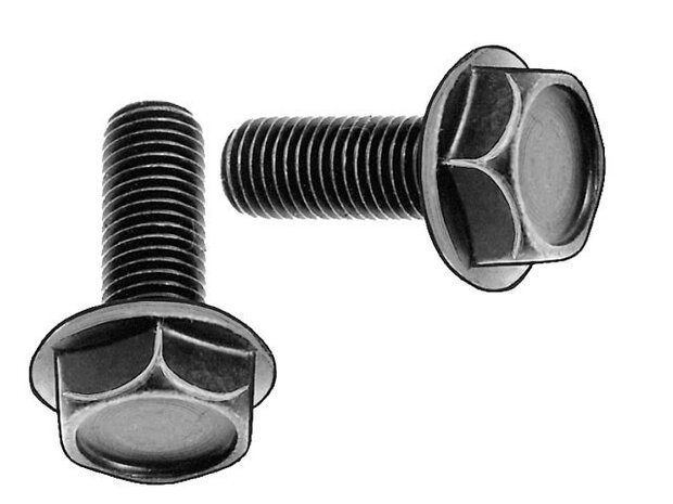 crankboutset M8 2 stuks zwart