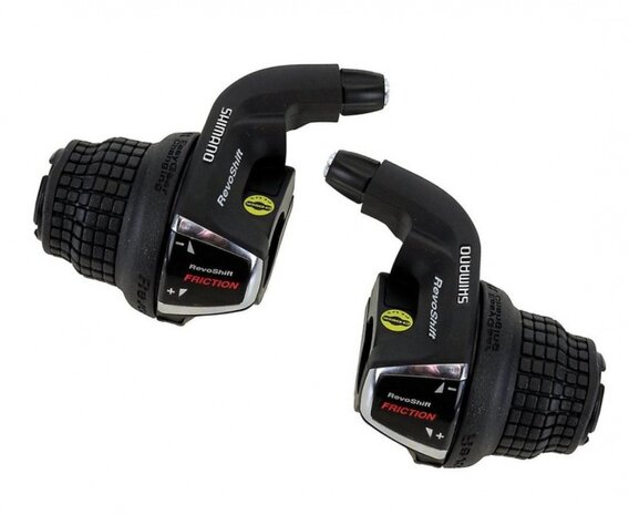 draaiversteller-set Tourney RS35 7S triple zwart