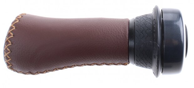 handvat Aero met draaibel links 100 mm bruin per stuk