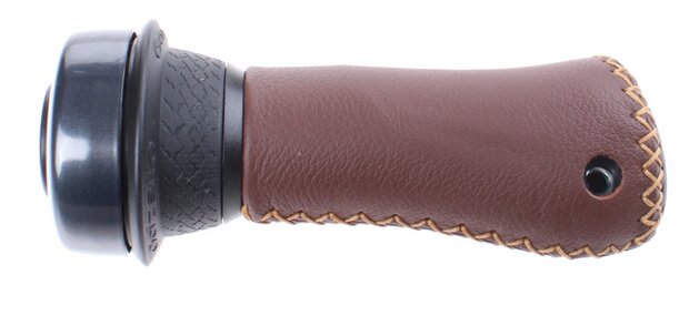 handvat Aero met draaibel links 100 mm bruin per stuk
