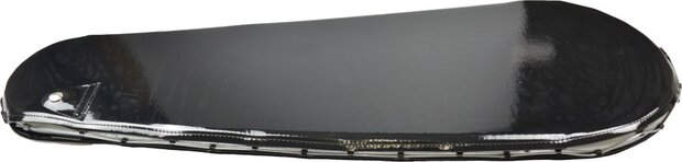 kettingkast 26 inch lakdoek zwart