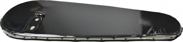 kettingkast 26 inch lakdoek zwart