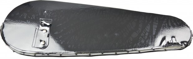 kettingkast 26 inch lakdoek zwart