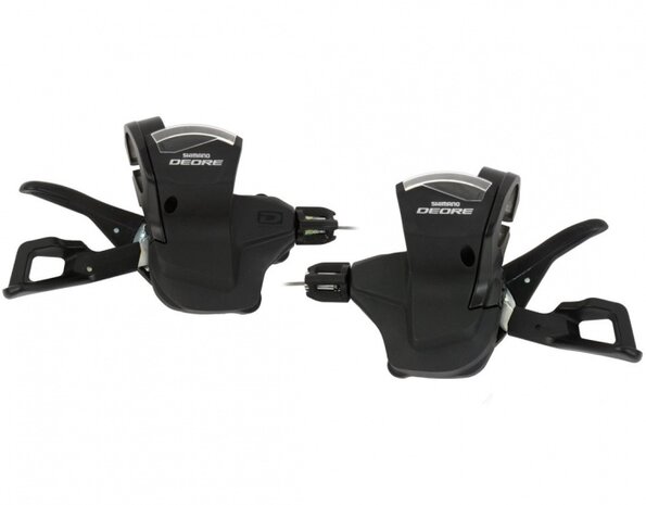 duimversteller-set Deore M6000 10S zwart