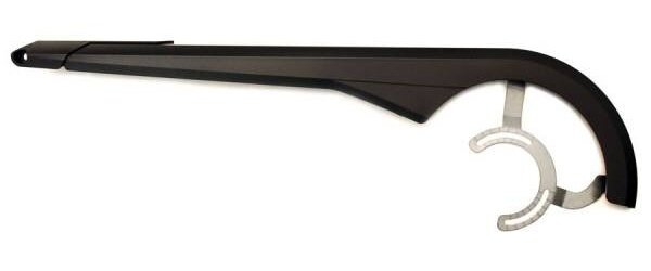 kettingscherm Velo 42-46T zwart 51 x 10 cm