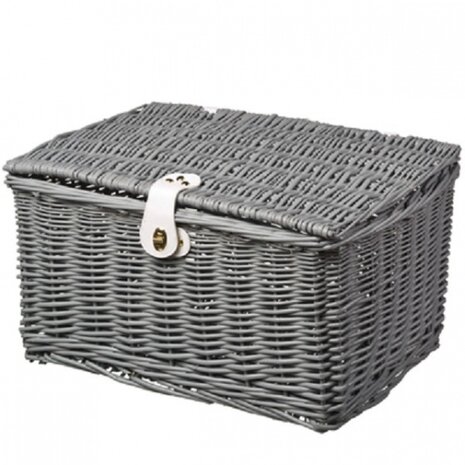 bakkersmand 48 x 36 x 26 cm 45 liter grijs