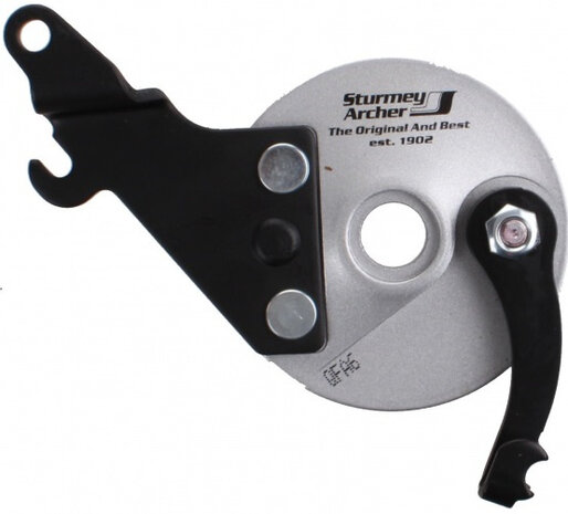 ankerplaat HSB429 70 mm staal zilver