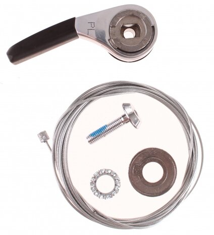 duimversteller SLS30 3S aluminium zilver