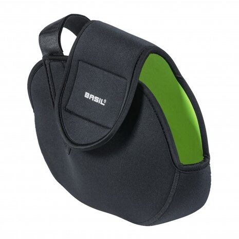 hoes middenmotor universeel neopreen zwart/lime