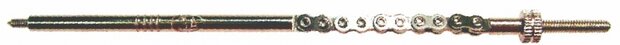 controlestift HSA316 4 streep 137 mm zilver