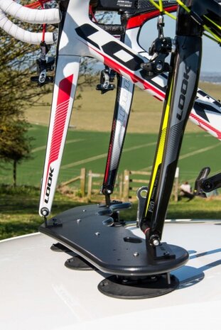 Bomber fietsendrager dak 3 fietsen zwart