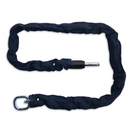 insteekketting 140 cm Abus en Axa zwart