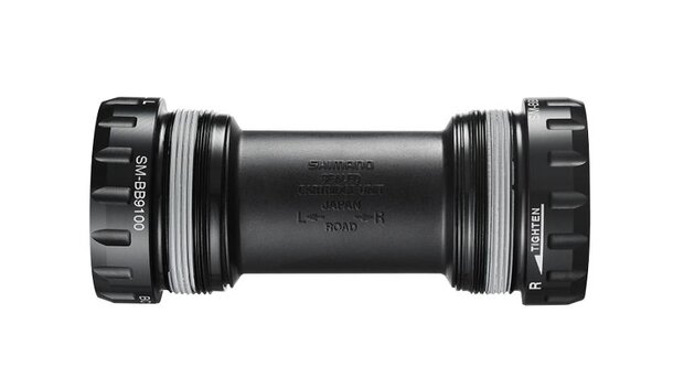 bottom bracket Dura Ace R9100 BSA 68 mm zwart