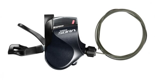 schakelhendel Sora SL-R3000 9-speed rechts zwart