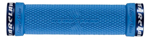 handvat Bearclaw 110 mm rubber blauw 2 stuks