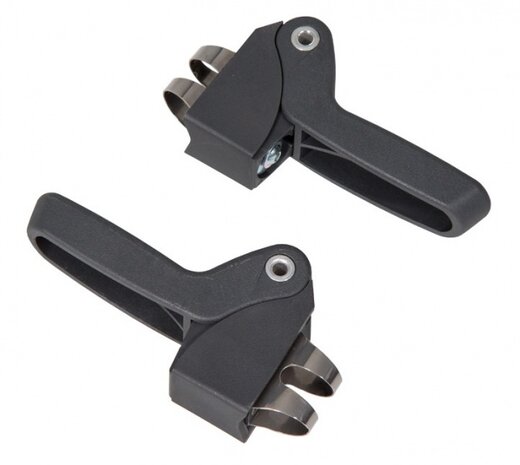 voetsteunen Q193 12 cm 2 stuks zwart