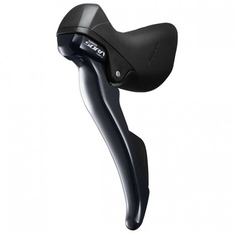 shifter/remgreep Sora St-R3030-L zwart 3-Speed