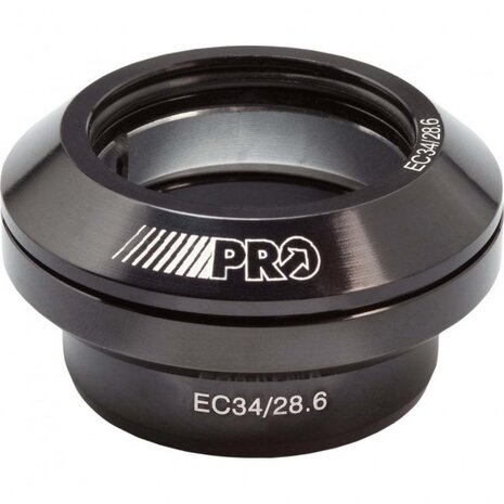 balhoofdstel zonder onderconus Ahead 1 1/8 inch zwart