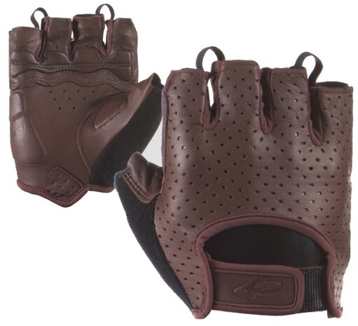 fietshandschoenen Aramus Classic bruin maat 8