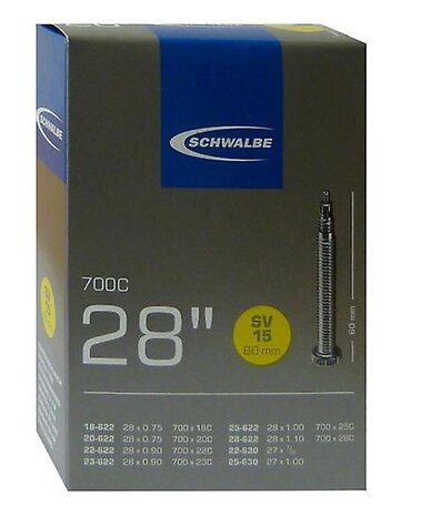 binnenband 27/28 x 0.75/1.10 (18/28-622/630) FV 60 mm