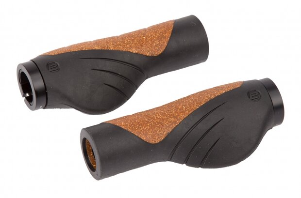 handvatten Grip Aero 2 132 mm zwart/bruin