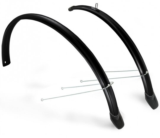 spatbordenset 26 inch 58 mm zwart