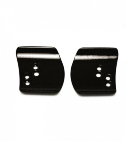 armsteunen Missile carbon small zwart 2 stuks