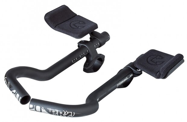 opzetstuur Missile Tri Clip-On 31,8 / 314 mm zwart