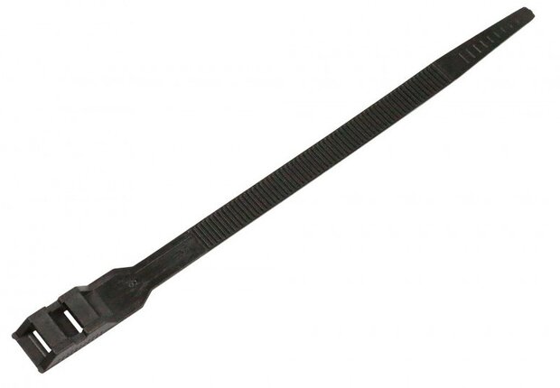 kabelbinders 9 x 260 mm zwart 20 stuks