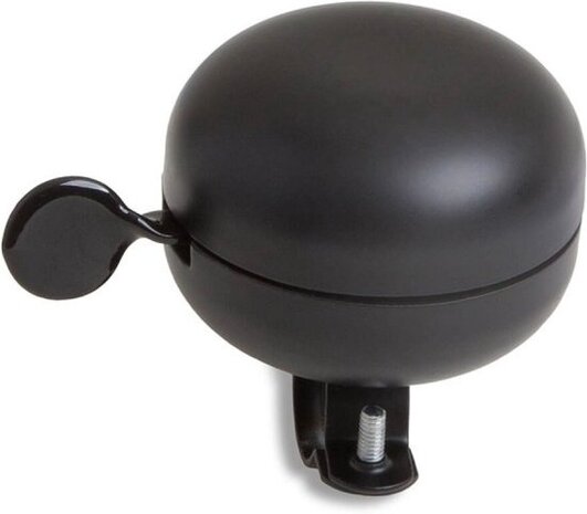 Fietsbel Ding Dong 60 mm matzwart