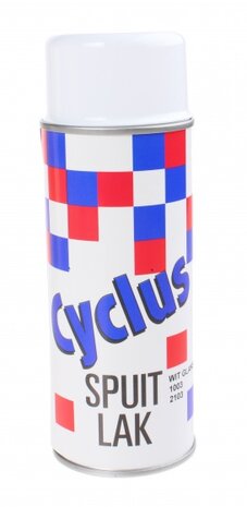 spuitlak wit glans 400 ml