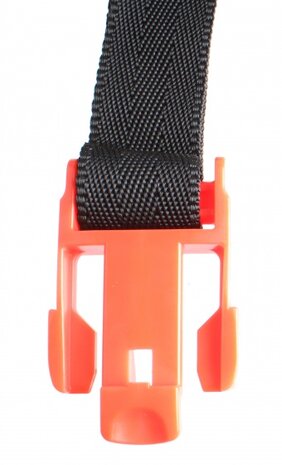 veiligheidsgordel Kiss/Sleepy 55-75 cm zwart/rood
