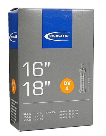 binnenband 16/18 inch (37-340, 28/37-349, 28/35-355) DV 32 mm