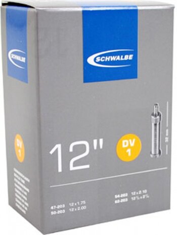 binnenband 12 x 1.75/2 1/4 (47/62-203) DV 32 mm