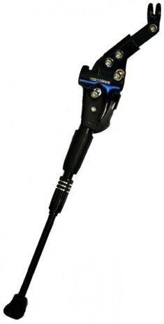 fietsstandaard achtervork 24 / 29 inch aluminium zwart