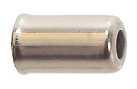 kabelhoedjes 5 mm zilver per 50 stuks
