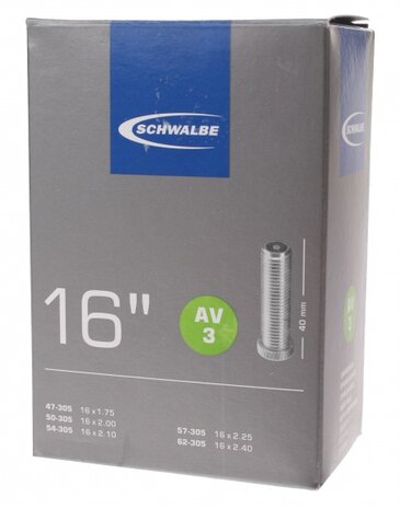binnenband 16 inch (47/62-305) AV 40 mm