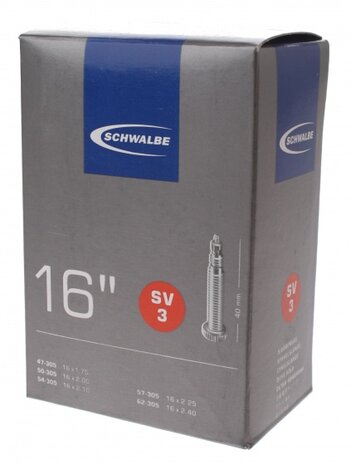 binnenband 16 inch (47/62-305) FV 40 mm