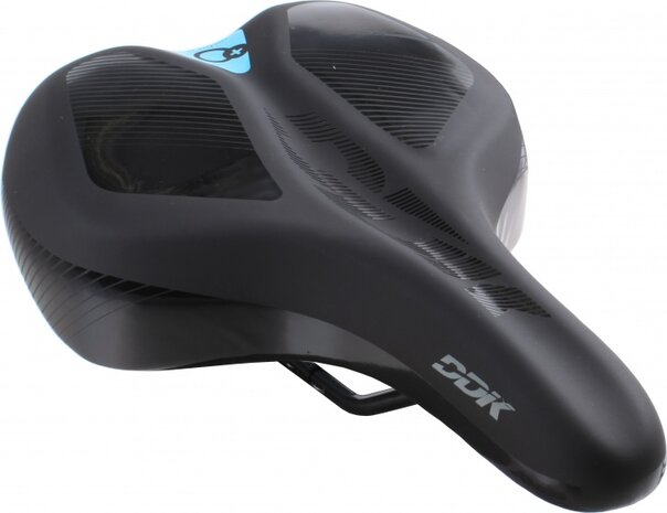 zadel Comfort Plus dames 180 mm zwart
