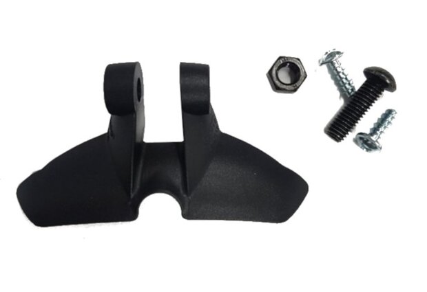 koplamphouder voorvork Suntour 3 cm zwart