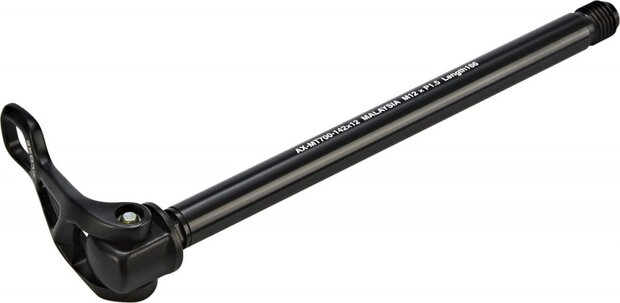 steekas E-Thru 142 x 12 mm zwart