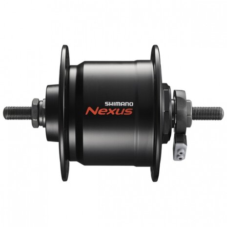 naafdynamo Nexus DH-C3000-2N-NT 126 mm 36G zwart