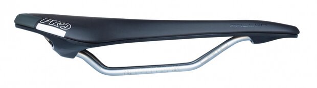 zadel Falcon Flow CrMo heren 142 mm zwart