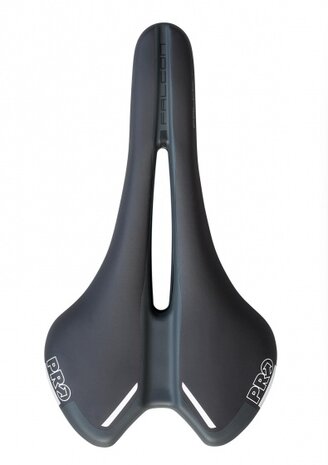 zadel Falcon Flow CrMo heren 142 mm zwart